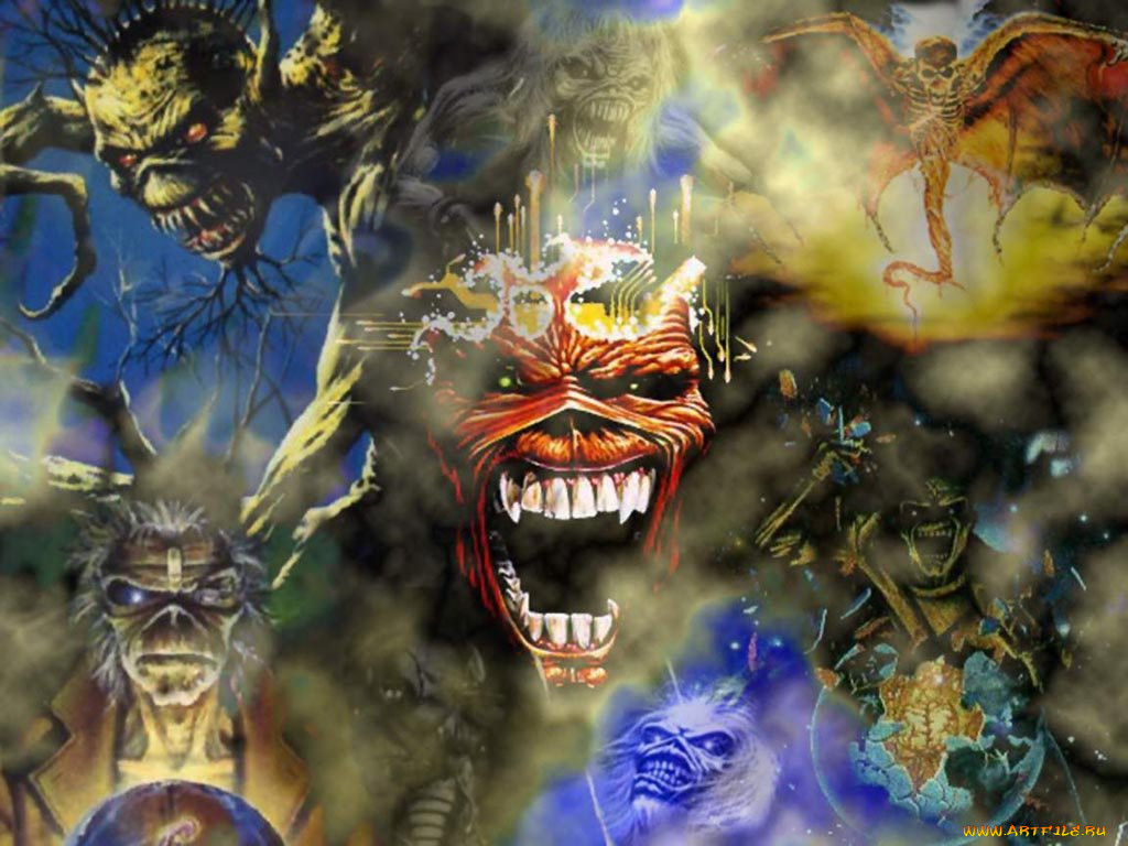 iron, maiden, 
